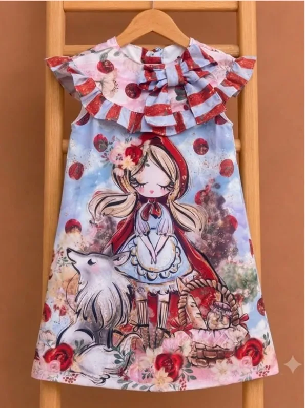Vestido Trapézio - Chapéuzinho — foto 1